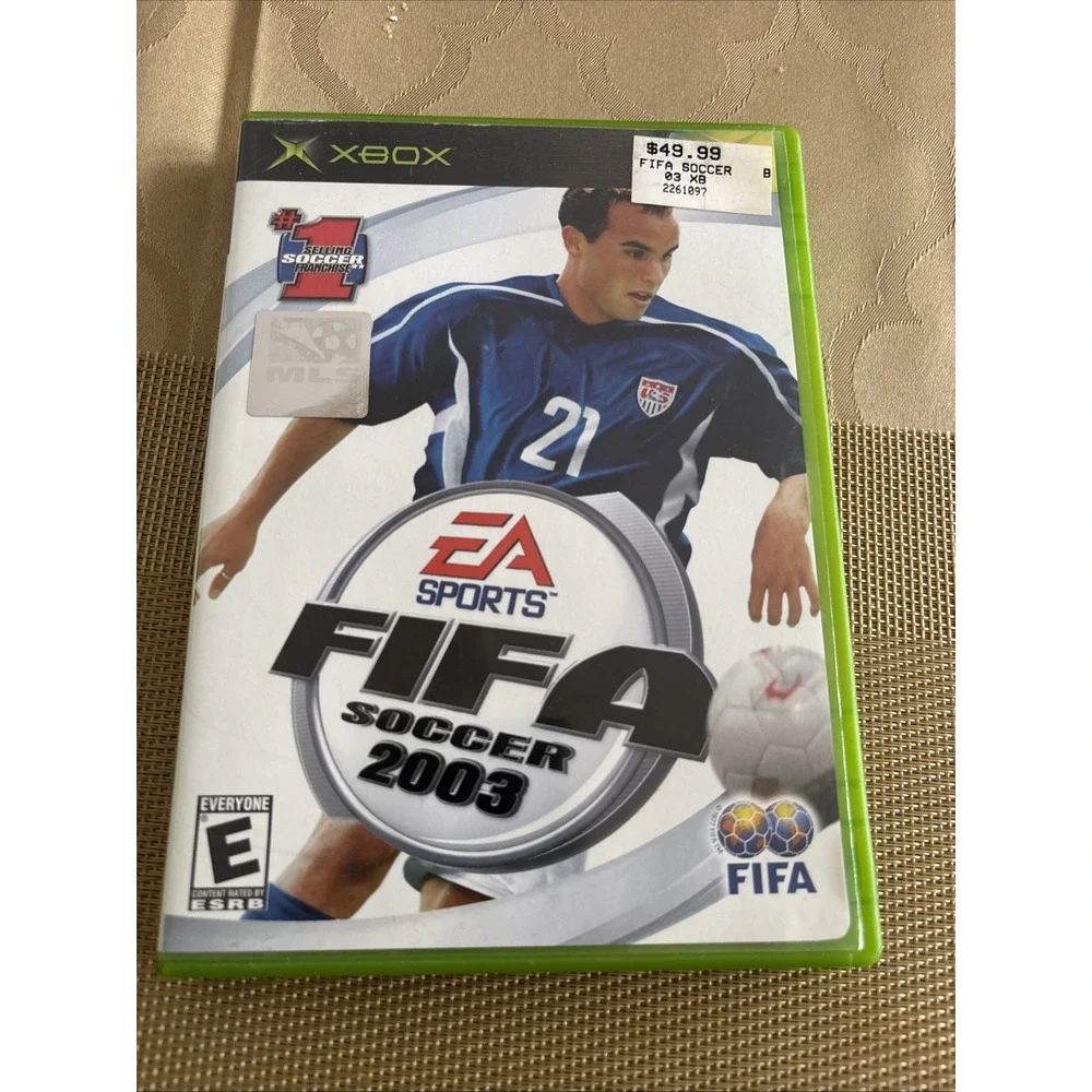 Original Xbox FIFA Soccer 2003 Complete CIB Excellent